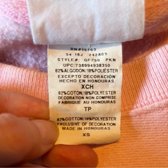 Champion Sweatshirt Color: light pink - Picture 9 of 9